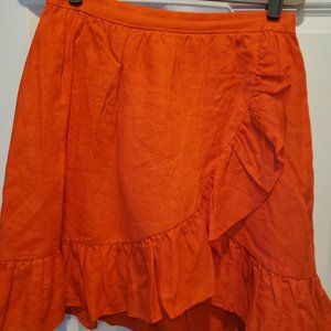 Like new J Crew ruffle skirt